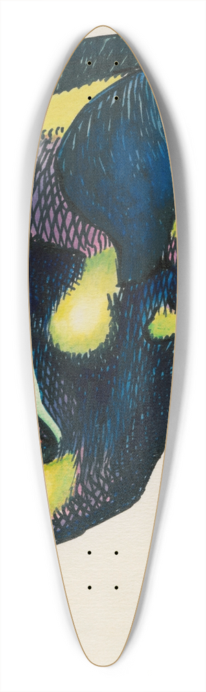 Karl Wiener - Kopfstudie, aus; Profile, 10 Bltter, Graz IV 39.3 inch art pintail longboard deck