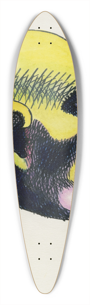 Karl Wiener - Kopfstudie, aus; Profile, 10 Bltter, Graz V 39.3 inch art pintail longboard deck