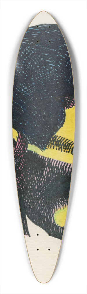 Karl Wiener - Kopfstudie, aus; Profile, 10 Bltter, Graz VI 39.3 inch art pintail longboard deck