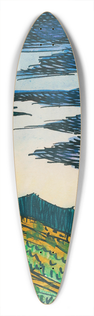 Karl Wiener - Kopfstudie, aus; Profile, 10 Bltter, Graz XIII 39.3 inch art pintail longboard deck