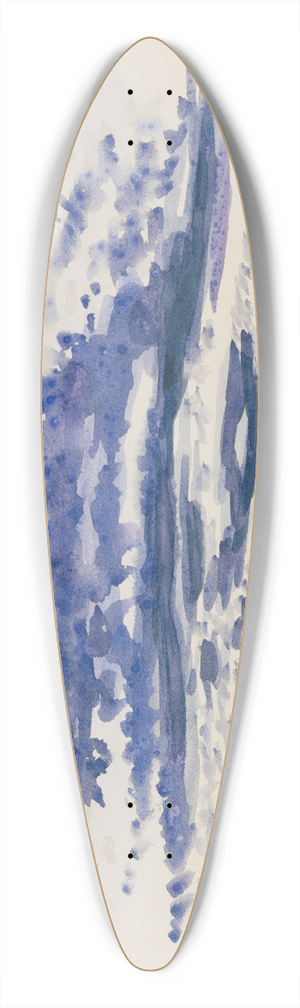 Karl Wiener - Naturstudie XXIX 39.3 inch art pintail longboard deck