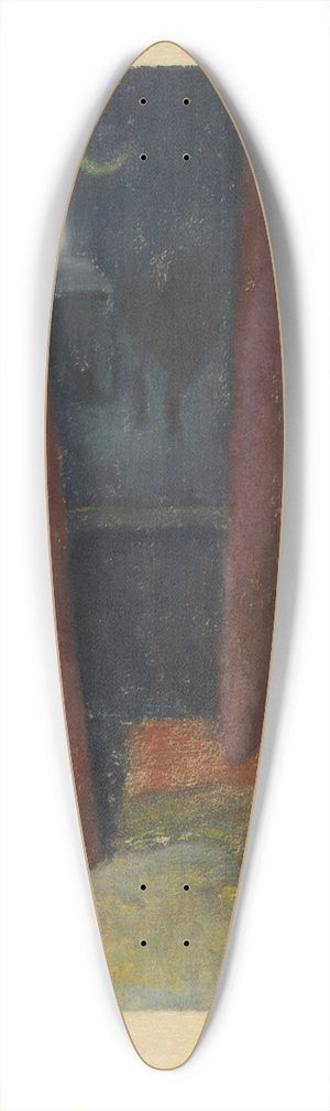 Karl Wiener - Ohne Titel 39.3 inch art pintail longboard deck