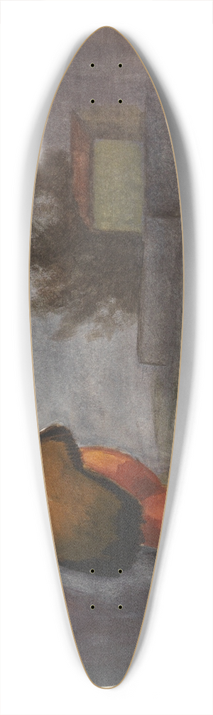 Karl Wiener - Ohne Titel 39.3 inch art pintail longboard deck