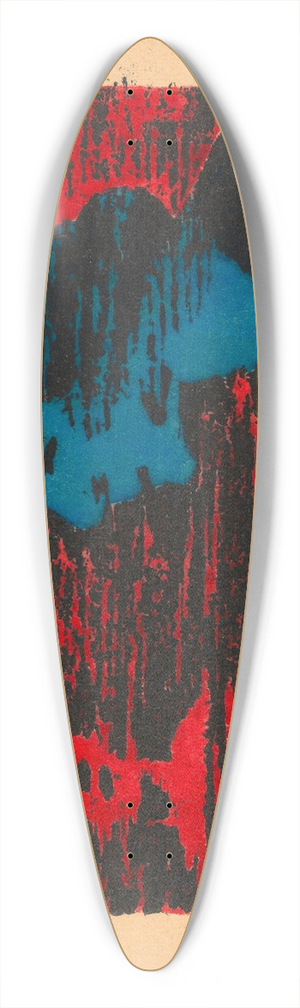 Karl Wiener - Ohne Titel (Frauenportrt) 39.3 inch art pintail longboard deck