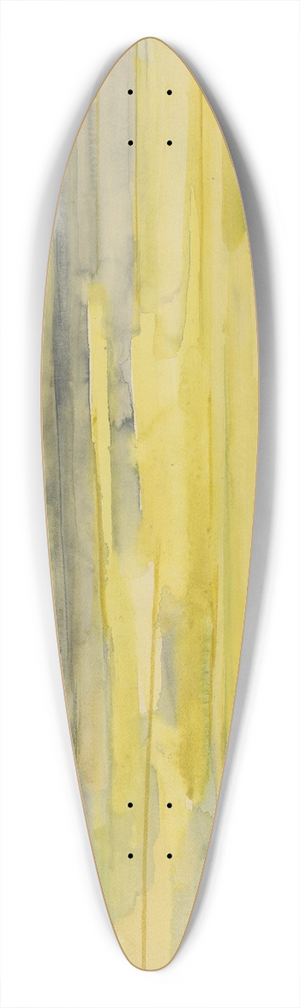 Karl Wiener - Ohne Titel (Huserzeile in Wien) 39.3 inch art pintail longboard deck