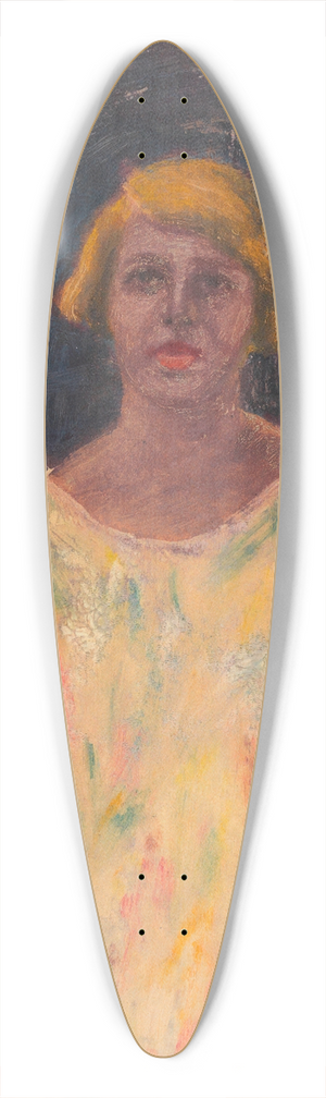 Karl Wiener - Weibliches Portrt 39.3 inch art pintail longboard deck