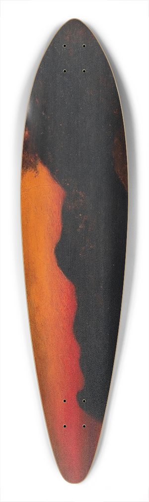 Karl Wilhelm Diefenbach - Capri 39.3 inch art pintail longboard deck