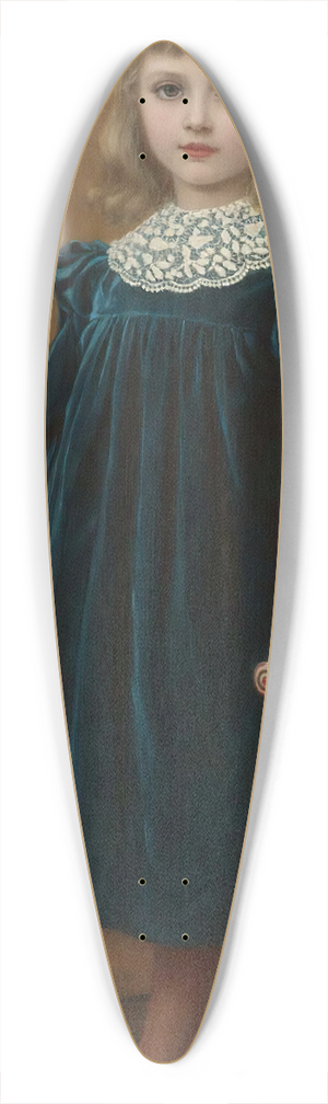 Kate Perugini - Portrait Of Dora 39.3 inch art pintail longboard deck