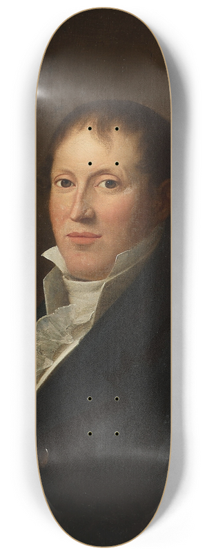 Christian Gottlieb Kratzenstein Stub - Portrt af skibsreder Peder Hansen Sdring 8.25 inch art skate deck