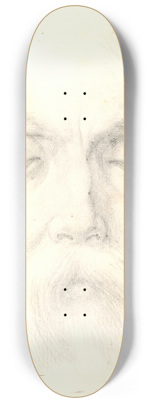 Christian Gottlieb Kratzenstein-Stub - Studiehoved af Ossian 8.25 inch art skate deck