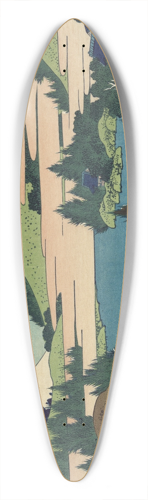 Katsushika Hokusai - Ssh hakone kosui 39.3 inch art pintail longboard deck Katsushika Hokusai - Ssh hakone kosui 39.3 inch art pintail longboard deck