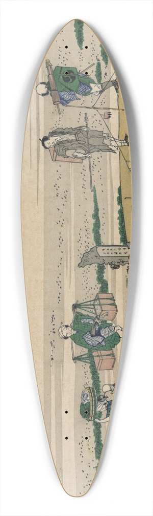 Katsushika Hokusai - Ssh nakahara 39.3 inch art pintail longboard deck Katsushika Hokusai - Ssh nakahara 39.3 inch art pintail longboard deck