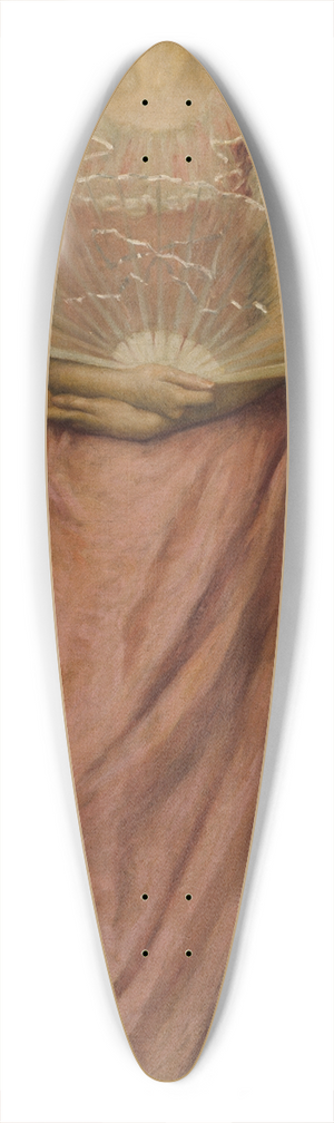 Kenyon Cox - Louise Howland King (Mrs. Kenyon Cox) 39.3 inch art pintail longboard deck