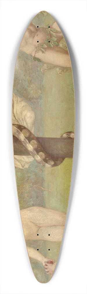 Kenyon Cox - The Fall 39.3 inch art pintail longboard deck