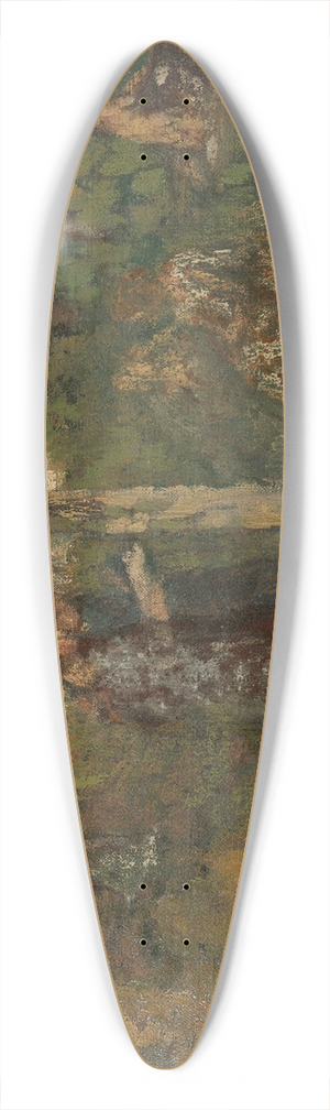 Ker Xavier Roussel - Jeunes femmes dans un sous bois 39.3 inch art pintail longboard deck