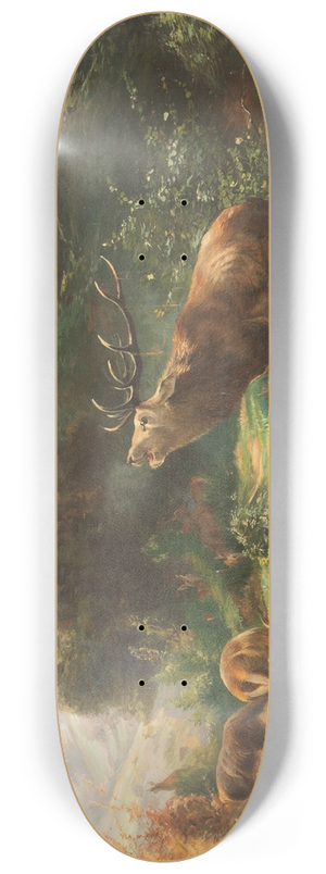 Christian Krner - Roaring stag 8.25 inch art skate deck