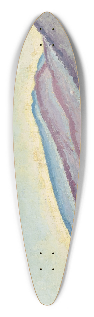 Koloman Moser - Berghnge 39.3 inch art pintail longboard deck