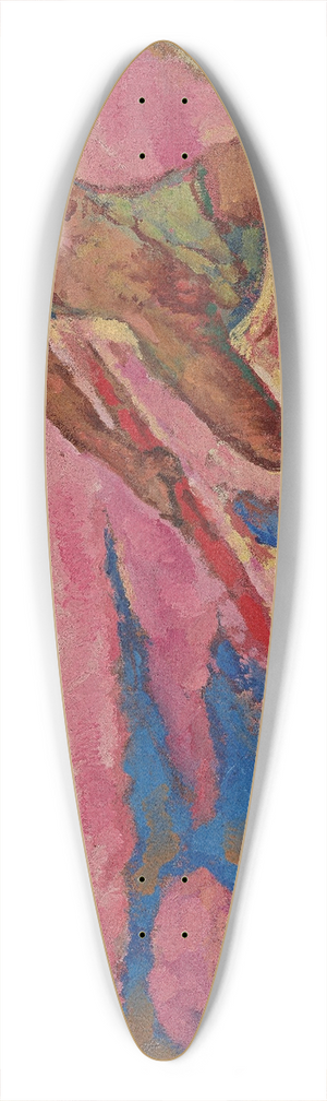 Koloman Moser - Wotan and Brnhilde 39.3 inch art pintail longboard deck