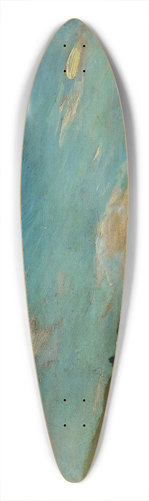 Konrad Krzyanowski - Plain-air sketch from Zwierzyniec 39.3 inch art pintail longboard deck