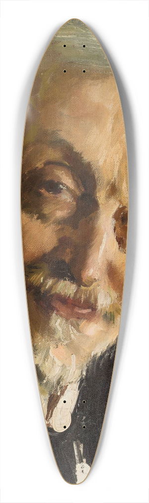 Konrad Krzyanowski - Portrait of doctor Kazimierz Mazaraki 39.3 inch art pintail longboard deck