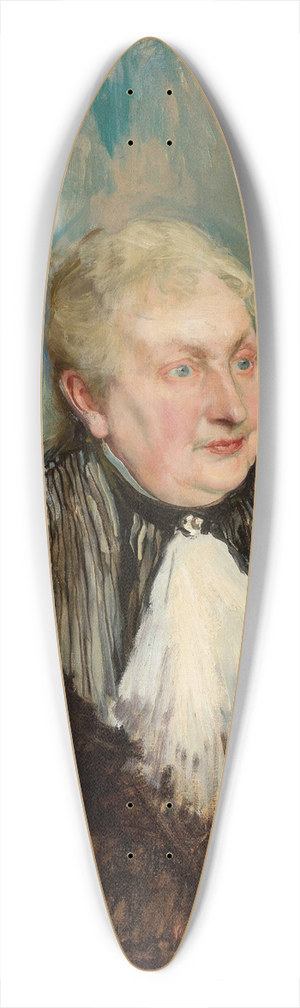 Konrad Krzyanowski - Portrait of Maria Piotruszewska 39.3 inch art pintail longboard deck