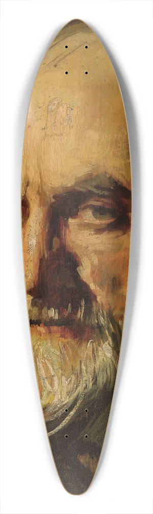Konrad Krzyanowski - Portrait of Zygmunt Dworzak (18671925), painter 39.3 inch art pintail longboard deck