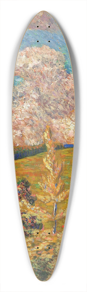 Konrad Mgi - Maastik 39.3 inch art pintail longboard deck