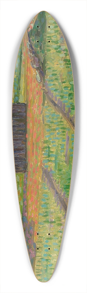 Konrad Mgi - Norra maastik 39.3 inch art pintail longboard deck