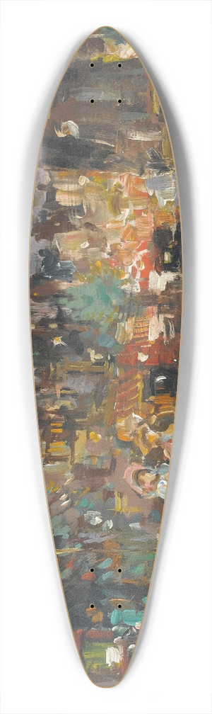 Konstantin Alexeevich Korovin - Paris 39.3 inch art pintail longboard deck