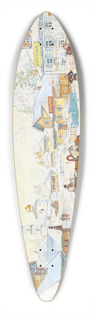 Konstantin Alexeevich Korovin - Winter Landscape 39.3 inch art pintail longboard deck