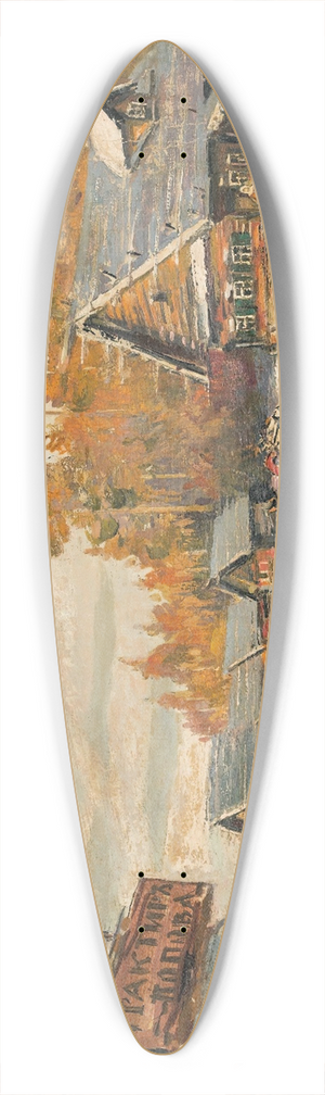 Konstantin Alexeevich Korovin - Winter Sleigh Ride 39.3 inch art pintail longboard deck
