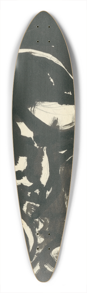 Kontantn Bauer - Mu pri svieke Kontantn 39.3 inch art pintail longboard deck