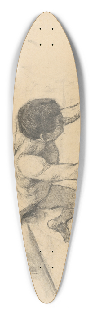 kos Aranyossy - tdia aktu kaiaceho mua 39.3 inch art pintail longboard deck