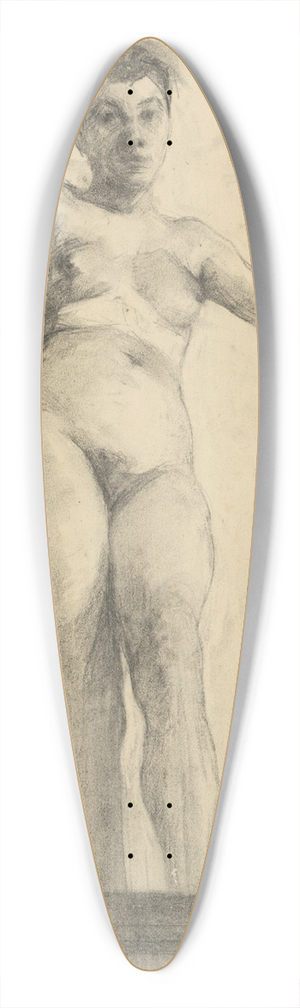 kos Aranyossy - tdia aktu stojacej eny 39.3 inch art pintail longboard deck