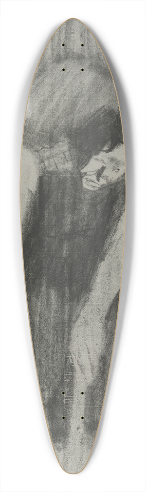 Kthe Kollwitz - Inspiration 39.3 inch art pintail longboard deck Kthe Kollwitz - Inspiration 39.3 inch art pintail longboard deck