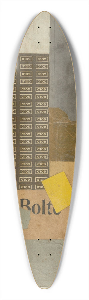 Kurt Schwitters - fr Herrn Dr. Bode 39.3 inch art pintail longboard deck