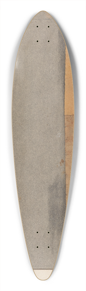 Kurt Schwitters - Mz 380.Schlotheim 39.3 inch art pintail longboard deck