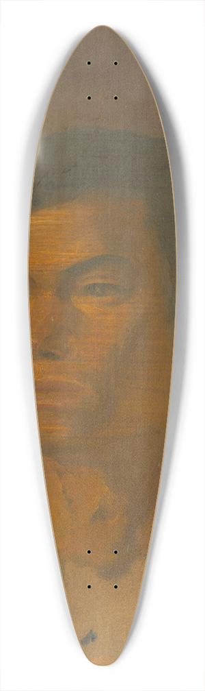 Ladislav Mednynszky - Head of a Gypsy Boy 39.3 inch art pintail longboard deck
