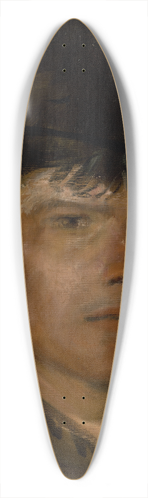 Ladislav Mednynszky - Lad with a Large Ear and a Small Hat 39.3 inch art pintail longboard deck