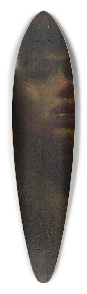Ladislav Mednynszky - Longhaired Groom 39.3 inch art pintail longboard deck Ladislav Mednynszky - Longhaired Groom 39.3 inch art pintail longboard deck
