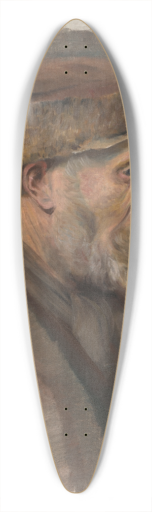 Ladislav Mednynszky - Study of a Poor Old Man in a Fur Cap 39.3 inch art pintail longboard deck