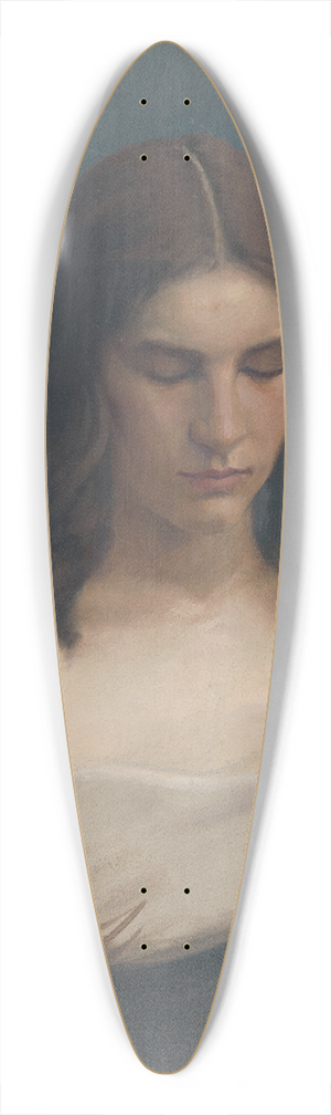 Ladislav Tresko - Study of a Woman 39.3 inch art pintail longboard deck