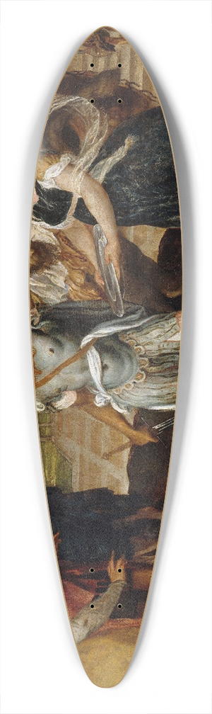 Lambert Sustris - The Execution Of St John The Baptist 39.3 inch art pintail longboard deck