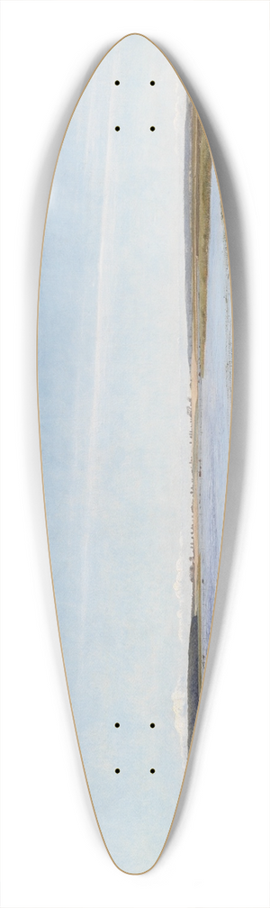Laurits Andersen Ring - The Fjord near Karrebksminde, Zealand 39.3 inch art pintail longboard deck