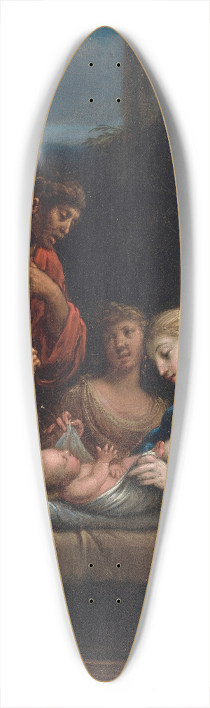 Lavinia Fontana - The Adoration of the Shepherds 39.3 inch art pintail longboard deck