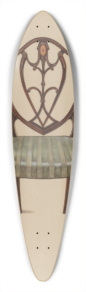 Lawrence Phillips - Armchair 39.3 inch art pintail longboard deck