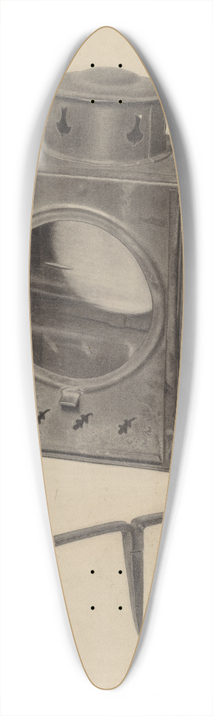 Lazar Rubinstein - Square Lantern 39.3 inch art pintail longboard deck Lazar Rubinstein - Square Lantern 39.3 inch art pintail longboard deck