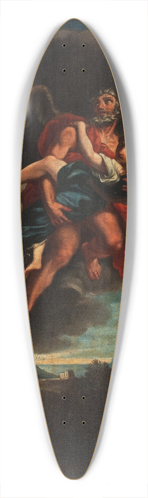 Lazzaro Baldi - Boreas And Oreithyia 39.3 inch art pintail longboard deck