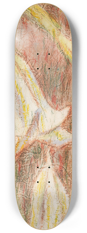 Christian Rohlfs - Datura Japonica (Engelstrompeten) 8.25 inch art skate deck