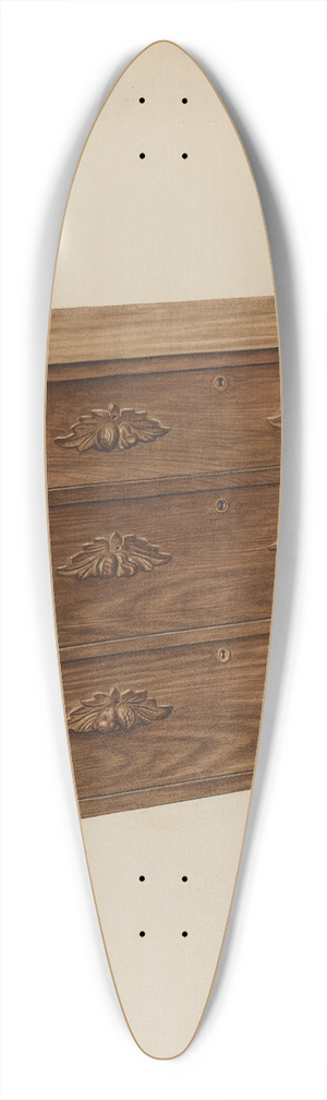 Lelah Nelson - Chest 39.3 inch art pintail longboard deck